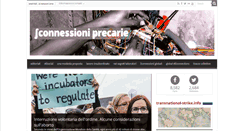 Desktop Screenshot of connessioniprecarie.org